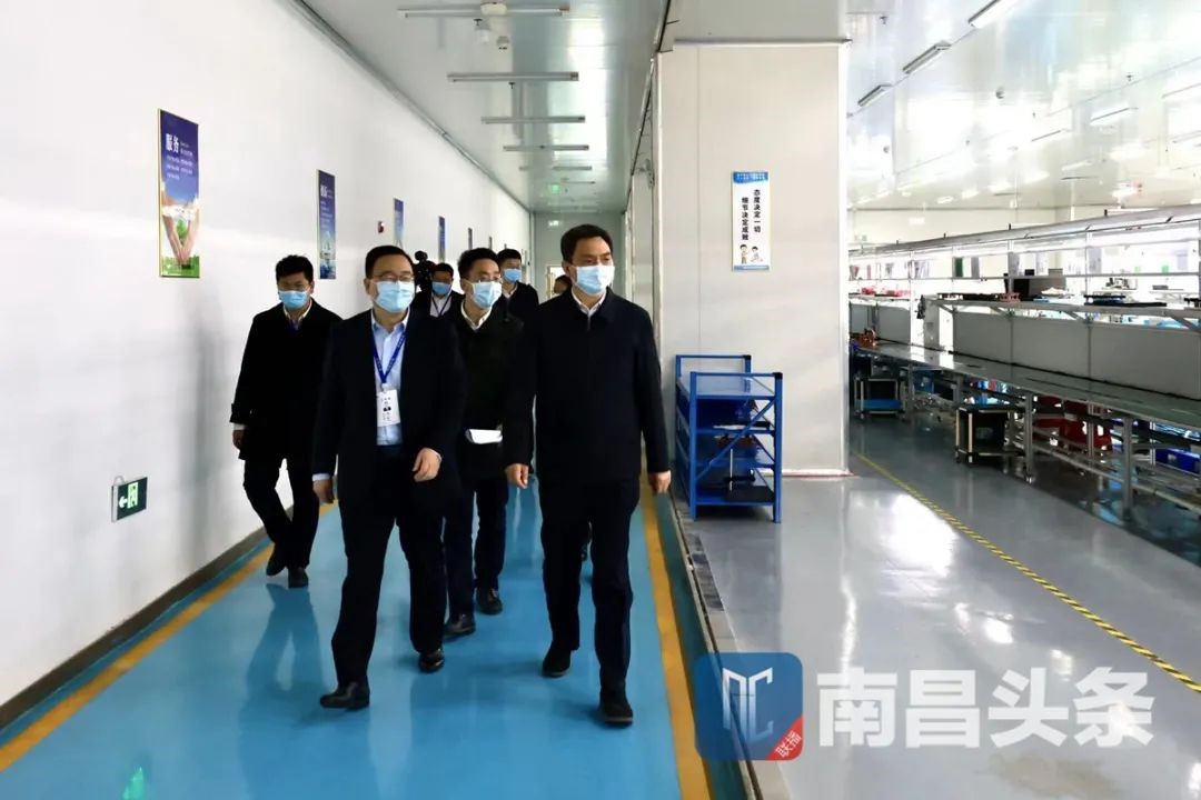 市委書記來江西祥喆調(diào)研指導(dǎo)企業(yè)生產(chǎn)